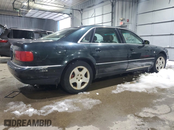 2003 Audi A8 z VIN WAUML44D13N002213, wystawiony jako Copart lot #44374255 z przebiegiem Nie podano mil oraz Szkoda całkowita • Salvage title. Historia ofert i sprzedaży dostępna na DreamBid. Obrazek 3.