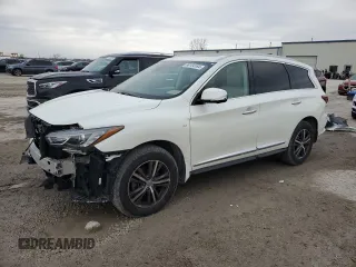 2019 Infiniti QX60 Luxe z VIN 5N1DL0MM6KC551309, wystawiony jako Copart lot #86104164 z przebiegiem 121 680 mil mil oraz Szkody całkowita. Historia ofert i sprzedaży dostępna na DreamBid. Obrazek 1.