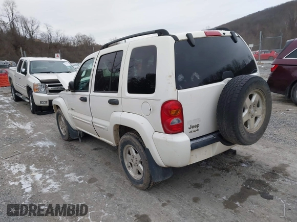 2004 Jeep Liberty Limited with VIN 1J4GL58K04W118653, listed as a IAAI auction lot 41369158 with 169,084 mi miles. Bid and sale history available at carsss.com. Image 3.