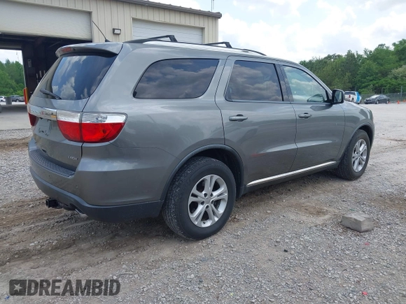 2012 Dodge Durango Crew with VIN 1C4RDJDG7CC112628, listed as a IAAI auction lot 42167214 with 144,898 mi miles and . Bid and sale history available at carsss.com. Image 4.