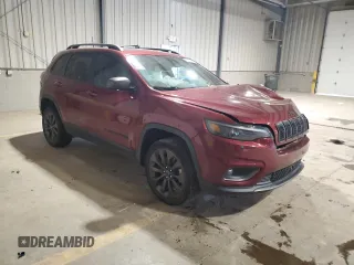 2021 Jeep Cherokee Latitude Lux with VIN 1C4PJMMX7MD117583, listed as a Copart auction lot 59594645 with 33,538 mi miles and Salvage title. Bid and sale history available at DreamBid. Image 4.