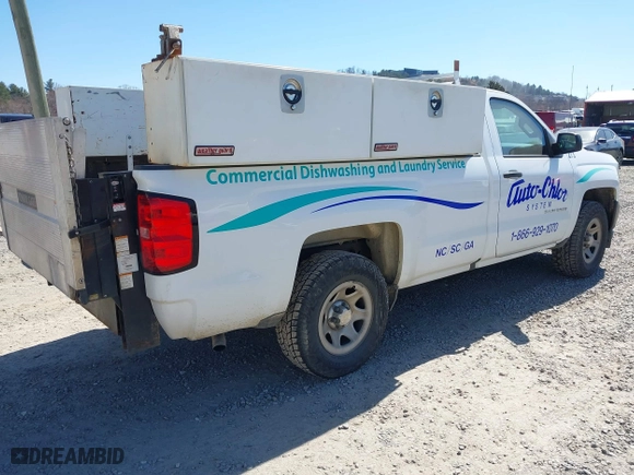 2018 Chevrolet Silverado 1500 Work Truck with VIN 1GCNCNEC7JZ160368, listed as a IAAI auction lot 41770709 with 228,089 mi miles. Bid and sale history available at carsss.com. Image 4.