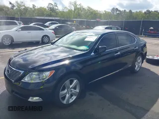 2008 Lexus LS 460 LWB with VIN JTHGL46F685021649, listed as a IAAI auction lot 41917829 with 1 mi miles. Bid and sale history available at carsss.com. Image 2.
