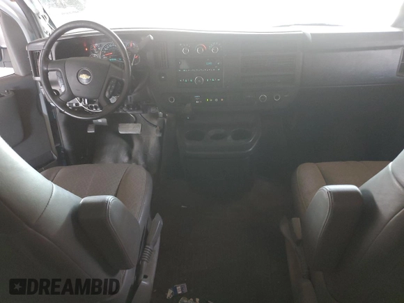 2021 Chevrolet Express Cargo with VIN 1GCWGBFPXM1187527, listed as a Copart auction lot 53276015 with 81,429 mi miles and Salvage title. Bid and sale history available at DreamBid. Image 8.