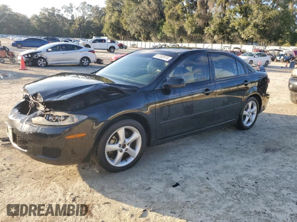 2007 Mazda 6 i Sport VE with VIN 1YVHP84C675M12612, listed as a Copart auction lot 87363974 with 169,934 mi miles and Salvage Title. Bid and sale history available at DreamBid. Image 1.