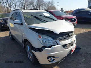 2012 Chevrolet Equinox LT w/2LT with VIN 2GNALPEK6C1290484, listed as a IAAI auction lot 41768106 with 53,795 mi miles. Bid and sale history available at carsss.com. Image 1.