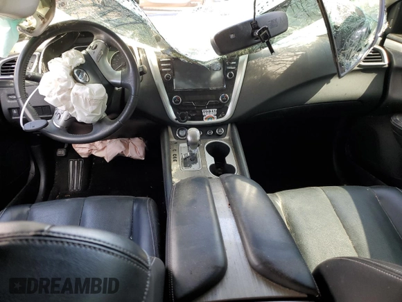 2017 Nissan Murano S z VIN 5N1AZ2MG5HN175836, wystawiony jako Copart lot #68493694 z przebiegiem Nie podano mil oraz Nie do naprawy • Non repairable. Historia ofert i sprzedaży dostępna na DreamBid. Obrazek 8.