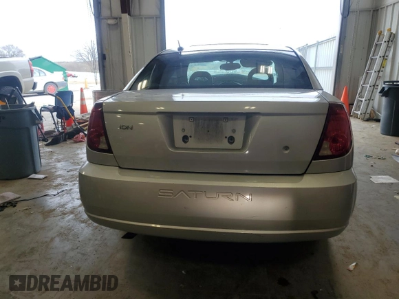 2006 Saturn ION z VIN 1G8AN15F56Z139001, wystawiony jako Copart lot #53654735 z przebiegiem Nie podano mil oraz Szkoda całkowita • Salvage title. Historia ofert i sprzedaży dostępna na DreamBid. Obrazek 6.