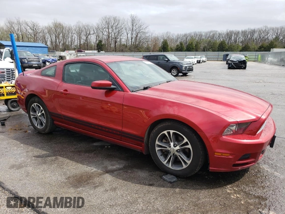 2013 Ford Mustang V6 with VIN 1ZVBP8AM6D5271610, listed as a Copart auction lot 50875295 with 220,833 mi miles and Salvage Title. Bid and sale history available at carsss.com. Image 4.