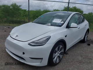 2022 Tesla Model Y Long Range with VIN 7SAYGDEE3NF380067, listed as a IAAI auction lot 41016704 with 52,180 mi miles and . Bid and sale history available at DreamBid. Image 20.