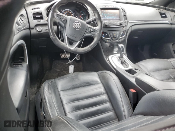 2017 Buick Regal GS with VIN 2G4GT5GX7H9123152, listed as a Copart auction lot 47618405 with 112,106 mi miles and Salvage title. Bid and sale history available at DreamBid. Image 8.