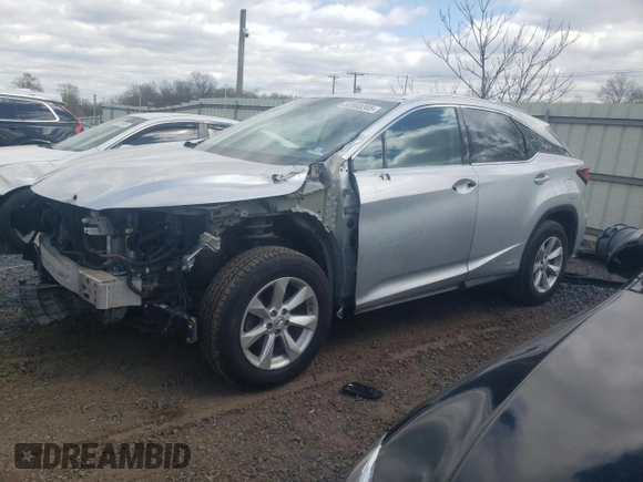 2016 Lexus RX 450h with VIN 2T2BGMCA4GC007917, listed as a Copart auction lot 52863205 with 93,309 mi miles and Salvage Title. Bid and sale history available at DreamBid. Image 1.