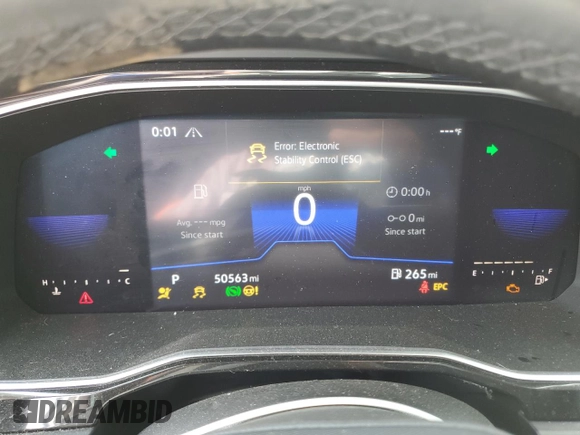 2022 Volkswagen Jetta SE with VIN 3VWEM7BU9NM008750, listed as a Copart auction lot 53497895 with 50,563 mi miles and Salvage title. Bid and sale history available at DreamBid. Image 9.