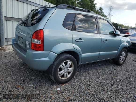 2008 Hyundai Tucson SE with VIN KM8JN12D48U905241, listed as a Copart auction lot 55388775 with 156,970 mi miles and Salvage Title. Bid and sale history available at DreamBid. Image 3.