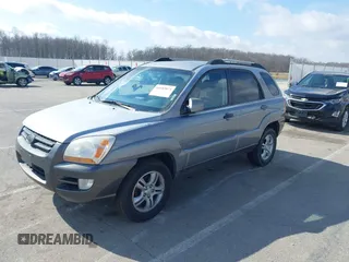 2005 Kia Sportage LX with VIN KNDJE723757102304, listed as a IAAI auction lot 41689073 with 125,276 mi miles and . Bid and sale history available at carsss.com. Image 18.