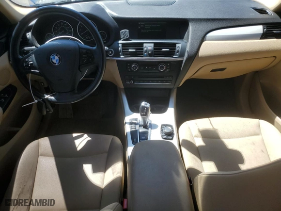 2013 BMW X3 xDrive28i with VIN 5UXWX9C55D0A25033, listed as a Copart auction lot 54095455 with 138,061 mi miles and Clean Title. Bid and sale history available at carsss.com. Image 8.