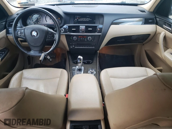 2014 BMW X3 xDrive28i with VIN 5UXWX9C50E0D14502, listed as a Copart auction lot 49828615 with 140,355 mi miles and Clean Title. Bid and sale history available at DreamBid. Image 8.