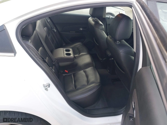 2012 Chevrolet Cruze LTZ with VIN 1G1PH5SC1C7297392, listed as a IAAI auction lot 42100637 with 90,552 mi miles. Bid and sale history available at carsss.com. Image 8.