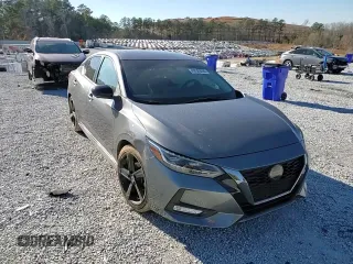 2022 Nissan Sentra SR with VIN 3N1AB8DV7NY210663, listed as a Copart auction lot 89328285 with 57,991 mi miles and Salvage Title. Bid and sale history available at carsss.com. Image 10.