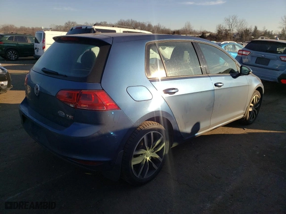 2016 Volkswagen Golf TSI SE with VIN 3VW217AU8GM026611, listed as a Copart auction lot 73302212 with 69,638 mi miles. Bid and sale history available at carsss.com. Image 3.