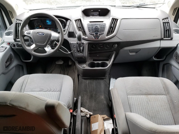 2017 Ford Transit Wagon XL with VIN 1FBAX2CMXHKA81748, listed as a Copart auction lot 72750234 with 116,704 mi miles and Salvage Title. Bid and sale history available at carsss.com. Image 8.