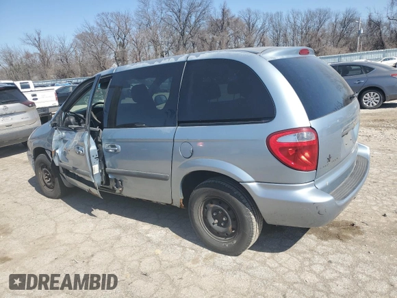 2006 Chrysler Town & Country SWB with VIN 1A4GP45R06B748604, listed as a Copart auction lot 48753575 with 184,256 mi miles and Salvage Title. Bid and sale history available at carsss.com. Image 2.