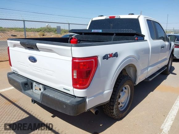 2022 Ford F-150 XL with VIN 1FTEX1EPXNKF07478, listed as a IAAI auction lot 42381490 with 73,164 mi miles and . Bid and sale history available at DreamBid. Image 4.