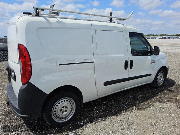 2020 Ram ProMaster City Cargo Van Tradesman with VIN ZFBHRFAB2L6P54226, listed as a Copart auction lot 51183565 with 81,604 mi miles and Clean Title. Bid and sale history available at carsss.com. Image 3.