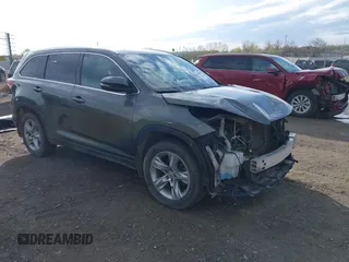 2015 Toyota Highlander Limited z VIN 5TDDKRFH4FS182238, wystawiony jako IAAI lot #42148619 z przebiegiem 136 788 mil mil oraz . Historia ofert i sprzedaży dostępna na DreamBid. Obrazek 1.