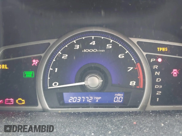 2008 Honda Civic LX с VIN 1HGFA16528L001260, выставлен на аукционе IAAI как лот 42635553 с пробегом 203 772 миль миль и . История ставок и продаж доступна на DreamBid. Изображение 7.