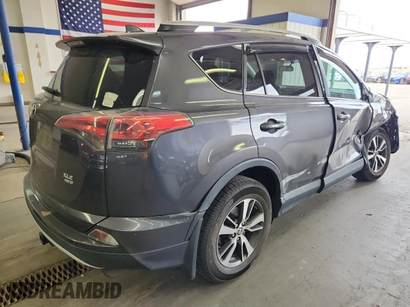 2016 Toyota RAV4 XLE with VIN 2T3RFREV6GW451194, listed as a Copart auction lot 59293325 with 168,739 mi miles and Salvage title. Bid and sale history available at DreamBid. Image 3.