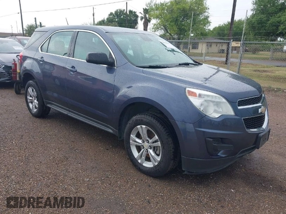 2013 Chevrolet Equinox LS with VIN 2GNALBEK7D6362705, listed as a IAAI auction lot 41892967 with 97,822 mi miles. Bid and sale history available at carsss.com. Image 1.