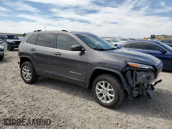 2018 Jeep Cherokee Latitude Plus with VIN 1C4PJMLX0JD562180, listed as a Copart auction lot 57631285 with 105,923 mi miles and Salvage title. Bid and sale history available at DreamBid. Image 4.