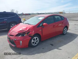 2013 Toyota Prius One with VIN JTDKN3DU5D0344180, listed as a IAAI auction lot 41961084 with 90,173 mi miles and . Bid and sale history available at DreamBid. Image 2.
