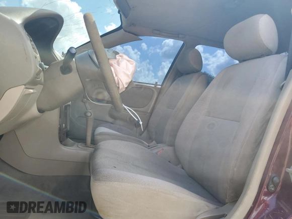 1998 Toyota Corolla VE with VIN 1NXBR12E5WZ041539, listed as a Copart auction lot 61736825 with Not provided miles and Salvage title. Bid and sale history available at DreamBid. Image 7.