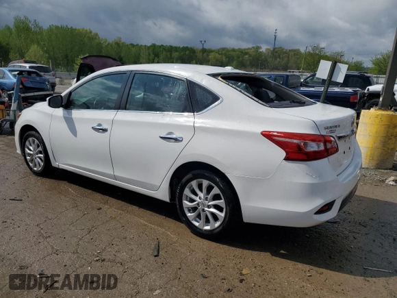 2019 Nissan Sentra S with VIN 3N1AB7AP3KY283640, listed as a Copart auction lot 53788075 with 99,106 mi miles and Non repairable. Bid and sale history available at DreamBid. Image 2.
