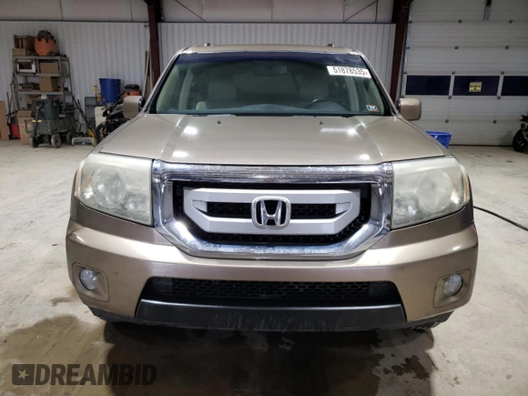 2009 Honda Pilot EX-L with VIN 5FNYF48649B032160, listed as a Copart auction lot 51878535 with 296,226 mi miles and Clean Title. Bid and sale history available at carsss.com. Image 5.