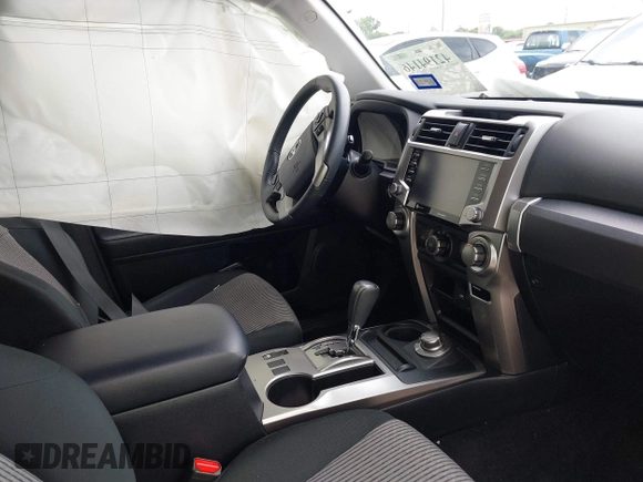 2023 Toyota 4Runner SR5 with VIN JTEMU5JR3P6147061, listed as a IAAI auction lot 42194146 with 35,519 mi miles and . Bid and sale history available at DreamBid. Image 5.
