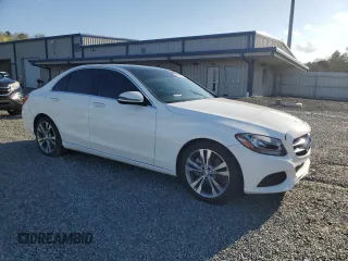 2016 Mercedes-Benz C 300 with VIN WDDWF4JBXGR160348, listed as a Copart auction lot 49208705 with 118,950 mi miles and Salvage Title. Bid and sale history available at carsss.com. Image 4.