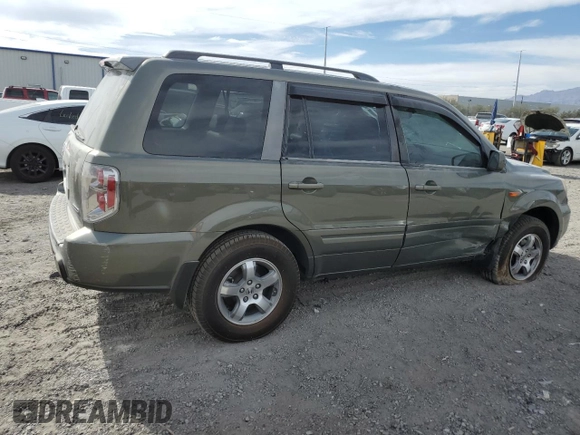 2007 Honda Pilot EX-L z VIN 2HKYF18537H521962, wystawiony jako Copart lot #53171095 z przebiegiem 79 686 mil mil oraz Szkoda całkowita • Salvage title. Historia ofert i sprzedaży dostępna na DreamBid. Obrazek 3.