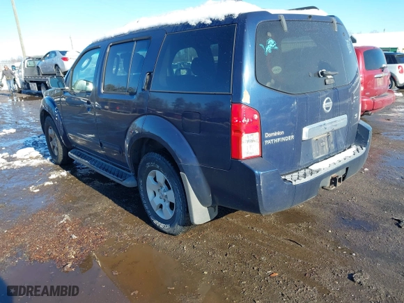 2006 Nissan Pathfinder SE with VIN 5N1AR18U76C676911, listed as a IAAI auction lot 41265946 with 311,141 mi miles. Bid and sale history available at carsss.com. Image 3.