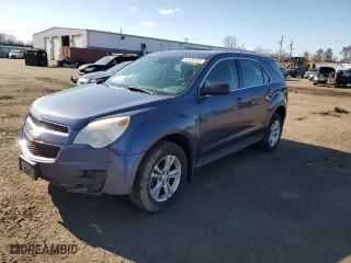 2013 Chevrolet Equinox LS with VIN 2GNFLCEK9D6313694, listed as a Copart auction lot 52429725 with 100,574 mi miles and Salvage Title. Bid and sale history available at carsss.com. Image 1.