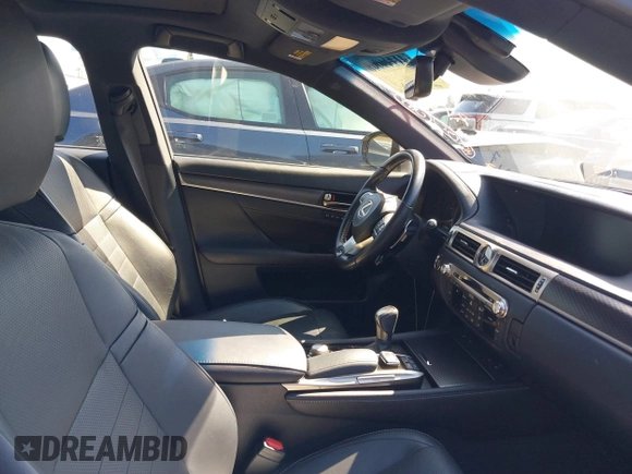 2016 Lexus GS 350 with VIN JTHBZ1BL6GA003015, listed as a IAAI auction lot 41749740 with 35,860 mi miles. Bid and sale history available at carsss.com. Image 5.