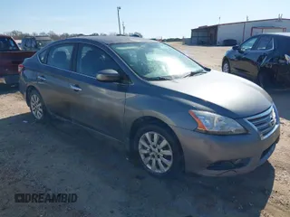 2015 Nissan Sentra SV with VIN 3N1AB7APXFY348568, listed as a IAAI auction lot 41746929 with 171,020 mi miles. Bid and sale history available at carsss.com. Image 1.