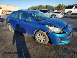 2012 Mazda 3 i Touring with VIN JM1BL1V82C1590723, listed as a Copart auction lot 42162305 with 203,030 mi miles and Salvage Title. Bid and sale history available at carsss.com. Image 4.