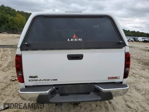 2008 GMC Canyon SLE1 with VIN 1GTCS19EX88147354, listed as a Copart auction lot 72508724 with 181,367 mi miles and Salvage Title. Bid and sale history available at carsss.com. Image 6.