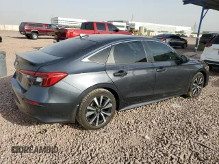 2023 Honda Civic EX with VIN 2HGFE1F7XPH317930, listed as a Copart auction lot 63257205 with 44,600 mi miles and Salvage title. Bid and sale history available at DreamBid. Image 3.