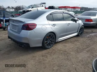 2018 Subaru WRX Limited with VIN JF1VA1L68J8834244, listed as a IAAI auction lot 41609696 with 109,736 mi miles. Bid and sale history available at carsss.com. Image 4.