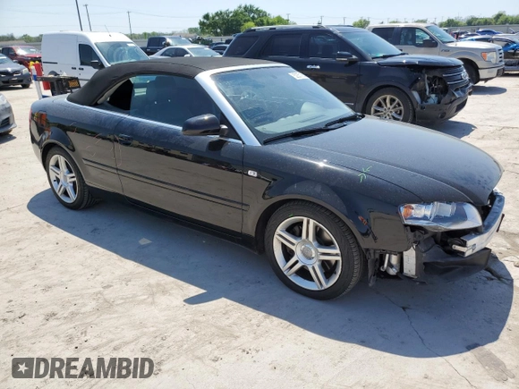 2007 Audi A4 2.0T с VIN WAUDF48H97K024018, выставлен на аукционе Copart как лот 52351365 с пробегом 37 104 миль миль и Списание • Salvage title. История ставок и продаж доступна на DreamBid. Изображение 4.