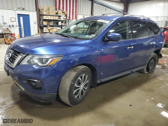 2018 Nissan Pathfinder SL with VIN 5N1DR2MM3JC666698, listed as a Copart auction lot 47342565 with 93,926 mi miles and Salvage Title. Bid and sale history available at carsss.com. Image 1.